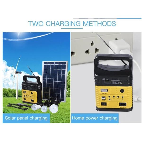 10W Solar Lamp Solar FM Radio Solar Indoor Lighting 3790 Global Sunrise Lights