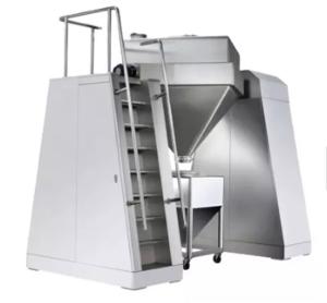 Large Scale GMP Square Cone Mixer Nutritional Supplements Mixing Machine Powder