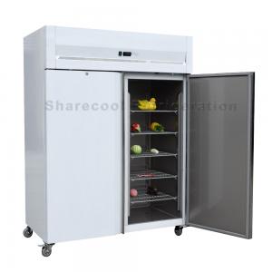 China Sharecool AISI304 Stainless Steel Commercial Refrigerator Double Door Upright Chiller on sale