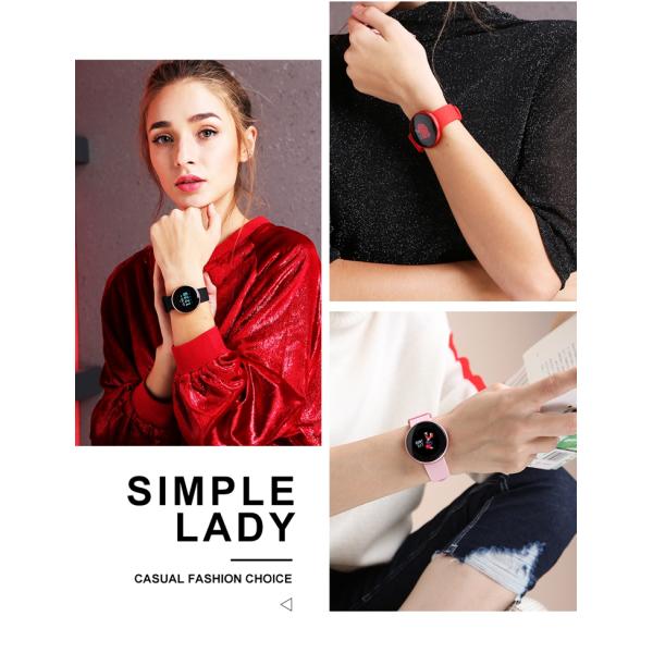 BLE4.0 Smart Bluetooth Watch Accurate Pedometer Physiological Period Monitoring