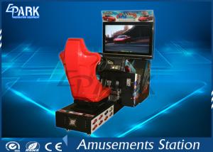 42 Inch Outrun Car  Racing Game Machine With Colorful LED Screen For Adults