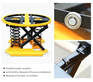 Wholesale Simple Palletpal Lift Table Level Loader 1t Capacity from china suppliers