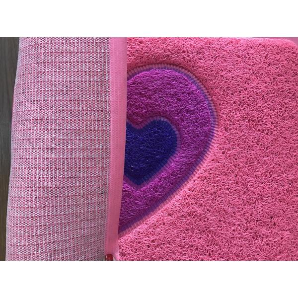 Custom welcome pvc coil mat for front door PVC Coil Logo Door Mat