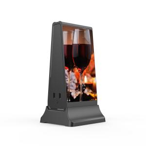 China Vertical LCD Digital Advertising Player Wifi Public Mobile Phone Charging Kiosk 7'' on sale
