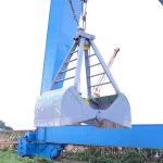 Customized Mechanical 2 Rope Clamshell Grab Bucket