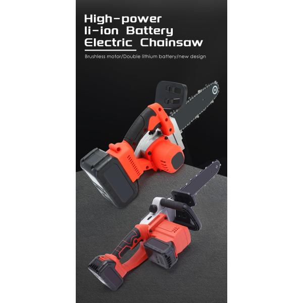 Brushless Electric Battery Chainsaw CS09 8 In. 21V Lithium Ion