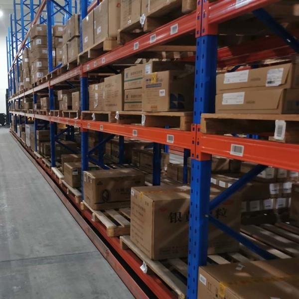 Customized Vna Pallet Racking For Goods Storage In Warehouse Environment