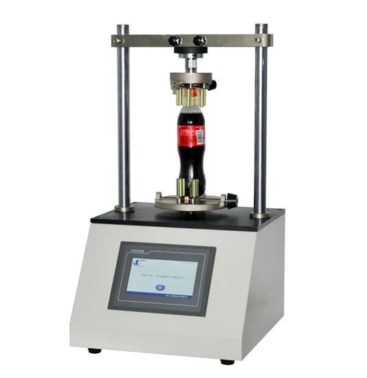 Beverage container carbon dioxide loss rate tester