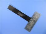 Single Layer Flexible Printed Circuit (FPC) With 1.0mm FR-4 Stiffener and Black
