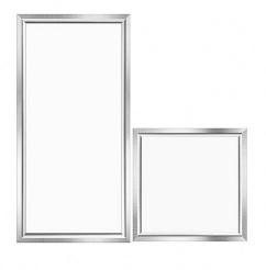 China Recessed Square Silver 40W 295*1195*10 Large LED Panel Light on sale