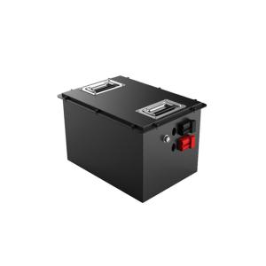 China 5000 Cycles Lifepo4 Lithium Ion Battery 80v BMS Lithium Rv Battery 100ah on sale