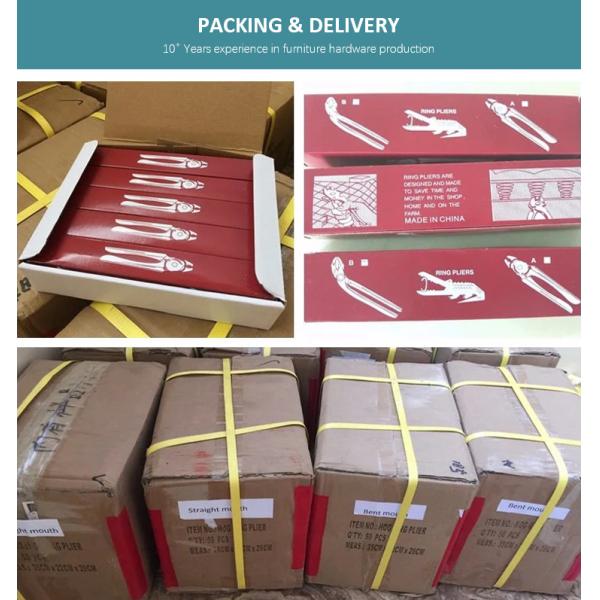 Hot sale durable red handle manual hog ring plier with good quality