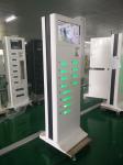 Android Based System Cell Phone Battery Charging Station Touch Screen With 12