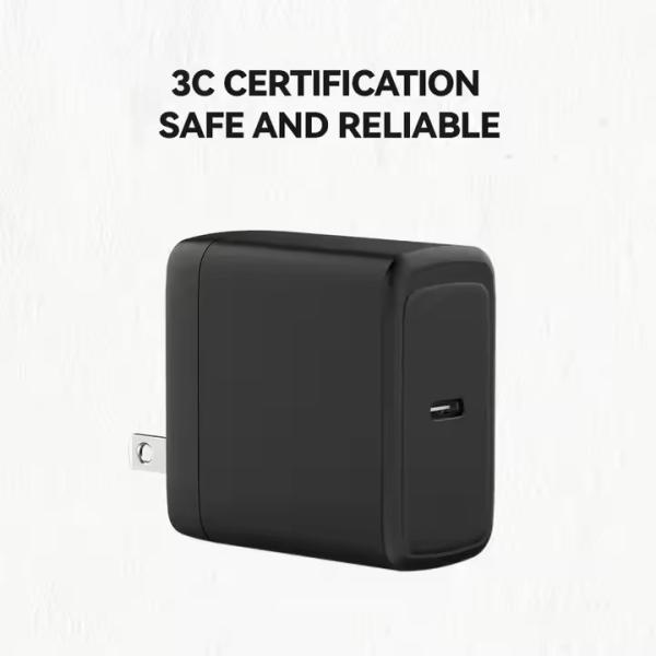 New Products Portable Charger 65W Pd Fast Charger USB Type-C Port Travel Charger Gan Power Adapter for Phone