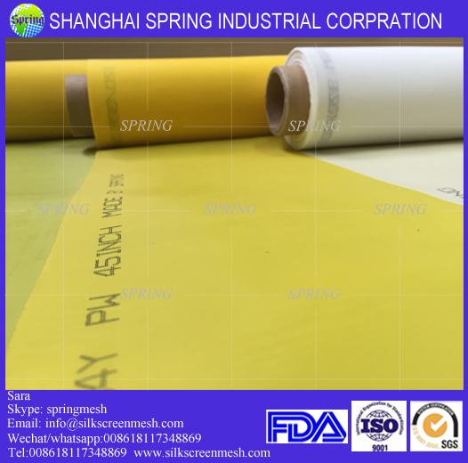 Mesh count for screen printing on paper / hot sales