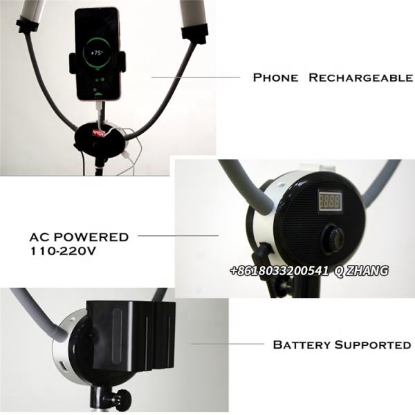 Bi color Dimmable Ring Light Kit Eyelash Beauty Instruments CE