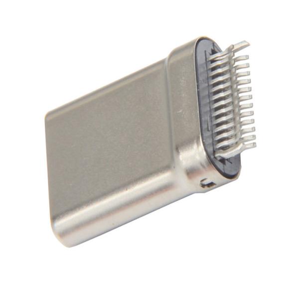 USB-31C-M-J01 USB 3.1 Type C Plug , Board Edge Straddle Mount USB C Male Connector