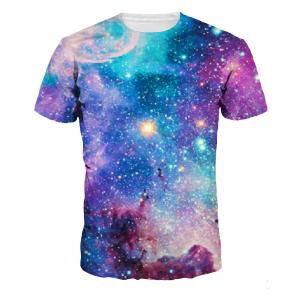Wholesale Cotton Dry Fit 3d Colorful Sublimation Printing T Shirts Artistic Style from china suppliers