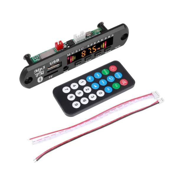 Quality MP3 WMA Bluetooth Fm Radio Module Audio Decod 5.0 with Remote Control for sale
