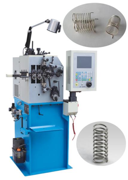 Quality 2 Axis Control Coil Spring Machine Unlimited Feeding Length For Tapered Springs for sale