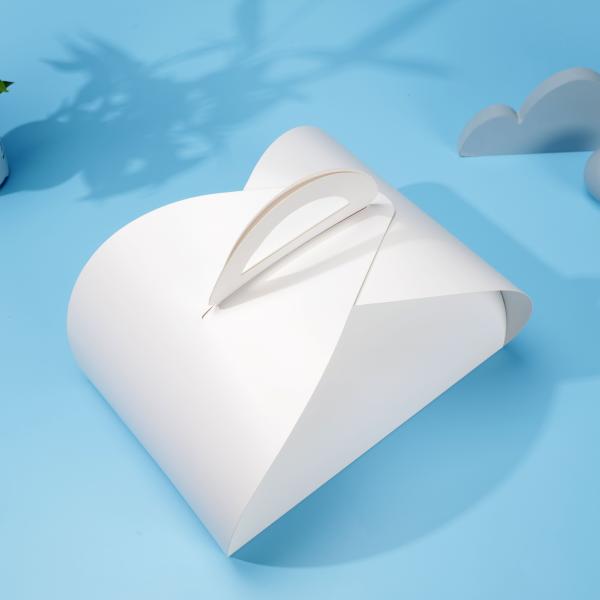 OEM Brand Food Packaging Take Out Paper Box For Convenient Cake Storage Transport