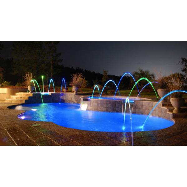 24V 9W RGB LED Underwater Light / LED Waterfall Lights Multi Color