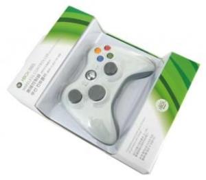 2.4GHz Wireless Game Controller White for Xbox 360 Slim
