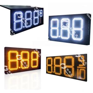 Petrol Station 7 Segment Display Led Gas Sign with Auto-Dimming and High Brightness