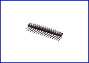 Wholesale Pitch2.0 mm 2*17P header connector 90° Black Brass material from china suppliers