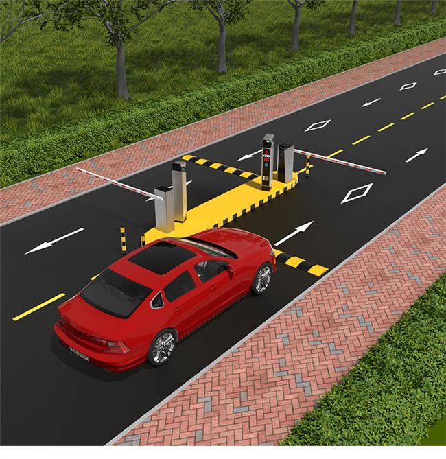0.9 Seconds Vehicle Barrier System with Anti-Collision Arm and Servo Motor