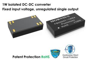 Wholesale Bidirectional DC DC Converter Module 3000VAC 4200VDC 1W Isolated Fixed Input Voltage from china suppliers