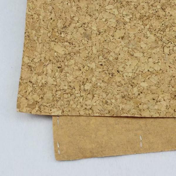 China Factory Hot Popular Nature Cork Fabric/Leather for Sofa Upholstery and Decorative Use