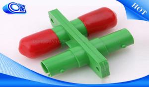 China 0.2dB plastic duplex adaptor Test Equipment SC To ST Fiber Adapter plastic Simplex Optical fiber Adapter on sale