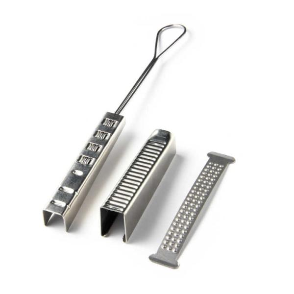 FTTH Drop Cable Clamps / Anchor Clamp Overhead Fiber Optic Cable Clamp Tension Clamp