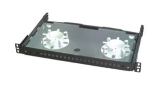 24 Cores 1U ODF Optical Distribution Frame Drawer Type With FC SC ST LC Adapter
