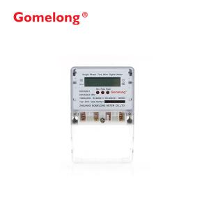 China 2022 New Design Smart Single Phase Digital Watt Energy Meter on sale