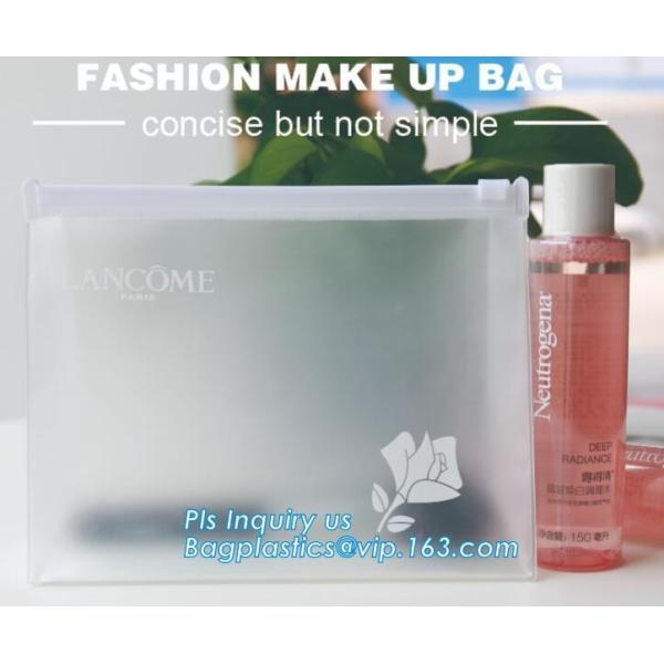 stationery handle bags with slider zipper, slider zipper bag plastic bag with zipper/pvc zipper lock slider bag/resealab