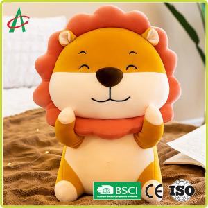 China Cartoon Sunflower Lion Plush Toy Doll Girl Sleeping Pillow Rag Doll on sale
