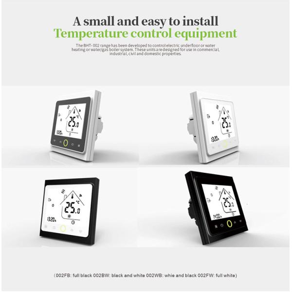 Easy Install Wifi Heater Thermostat NTC Sensor Water Heater Gas Boiler Heating Thermostat