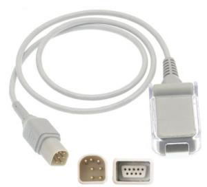 Wholesale 7 Pin To DB9F SpO2 Extension Cable Compatible With Edan 12 Months Warranty from china suppliers