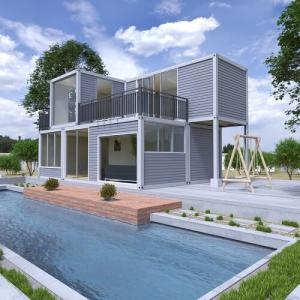China Zontop China New Desigen  Shipping Storage Portable Modular  Prefab Container House on sale