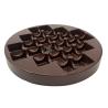 Buy cheap Round 24 Cavity Plastic Chocolate Packaging Customizable Plastic Chocolate Tray from wholesalers