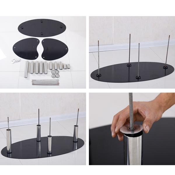 Modern Center Coffee Table With Excellent Load - Bearing Capacity