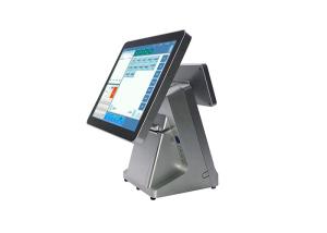 China Simple Capacitive Touch Screen POS Machine LED Monitor 64GB SSD ROM on sale