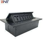 multi functional desktop power pop up socket/desk socket hidden outlets for