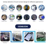 Multi Touch Compatible 250 X 428mm Sensor OD Touch Frame For Windows