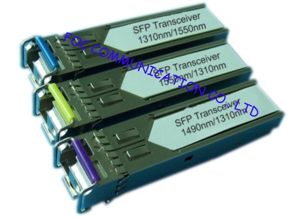 Bi - Di Gigabit Ethernet Transceiver , Small Form-Factor Pluggable Optical
