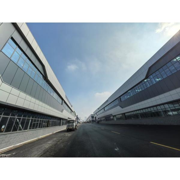 Industrial Workshop Building With Sandwich Panel Customizable Design For Steel Structure Construction