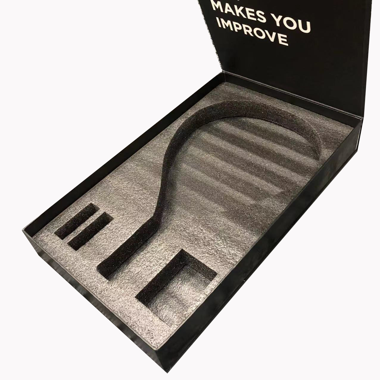 Rigid Cardboard Pickleball Paddle Box With EPE Foam Cushioning Protection