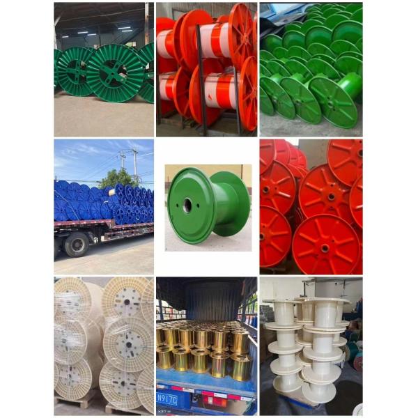 High Speed Cable Bobbin 300mm Wire Reel Drum For Wire Drawing Machine